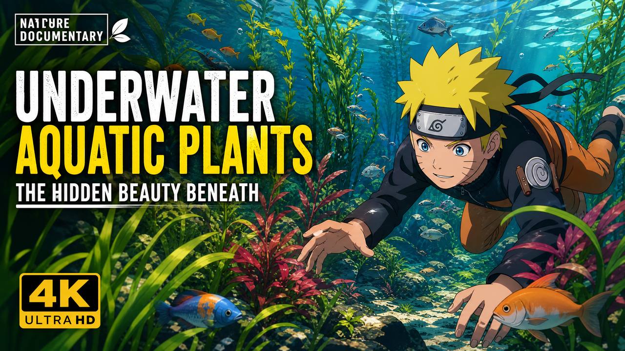 蜜芽植物视频教程-水下水生植物生态视频演示
